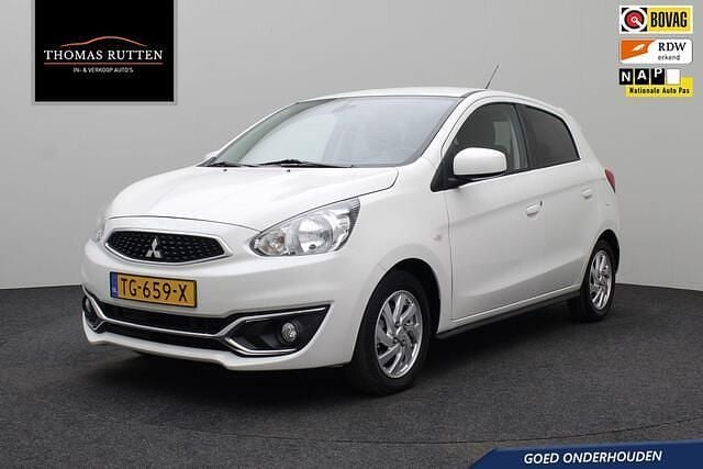 Wit Gebruikt 2018 Mitsubishi Space Star Hatchback | € 9.950 (Super prijs) - Afbeelding 1/4