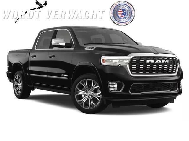 Zwart Nieuw 2025 Dodge Ram Pickup | € 109.950 - Afbeelding 1/4