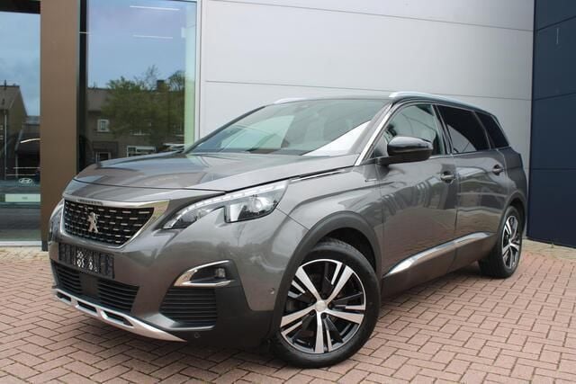 Grijs Gebruikt 2019 Peugeot 5008 GT-line MPV | € 26.900 (Eerlijke prijs) - Afbeelding 1/4