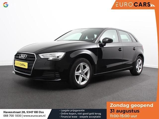 Zwart Gebruikt 2017 Audi A3 Sportback Sport Hatchback | € 12.940 (Goede deal) - Afbeelding 1/4