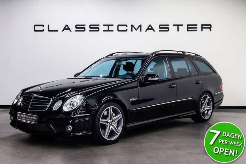Zwart, metallic lak Gebruikt 2007 Mercedes E63 AMG AMG Stationwagen | € 47.950 - Afbeelding 1/4