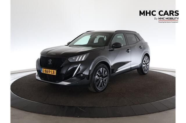 Zwart, metallic lak Gebruikt 2021 Peugeot e-2008 GT SUV | € 14.200 (Eerlijke prijs) - Afbeelding 1/4