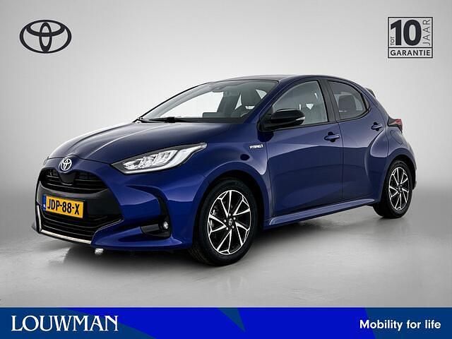 Blauw metallic Gebruikt 2020 Toyota Yaris Edition Hatchback | € 22.450 (Iets duurder) - Afbeelding 1/4