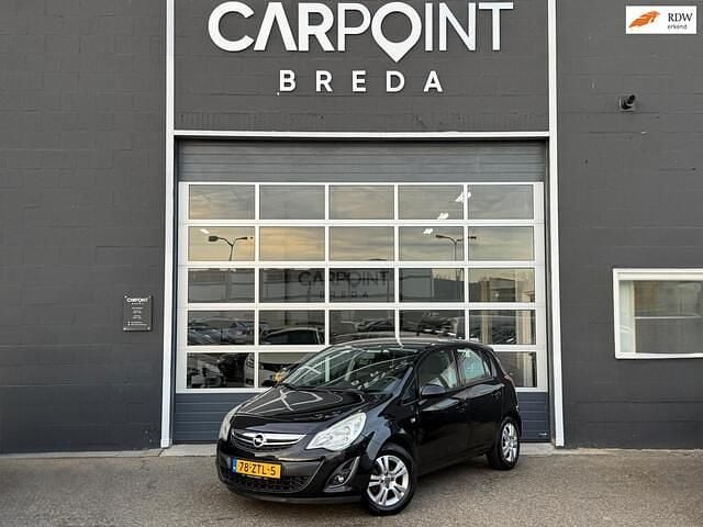 Zwart Gebruikt 2011 Opel Corsa Edition Hatchback | € 2.199 (Goede deal) - Afbeelding 1/4
