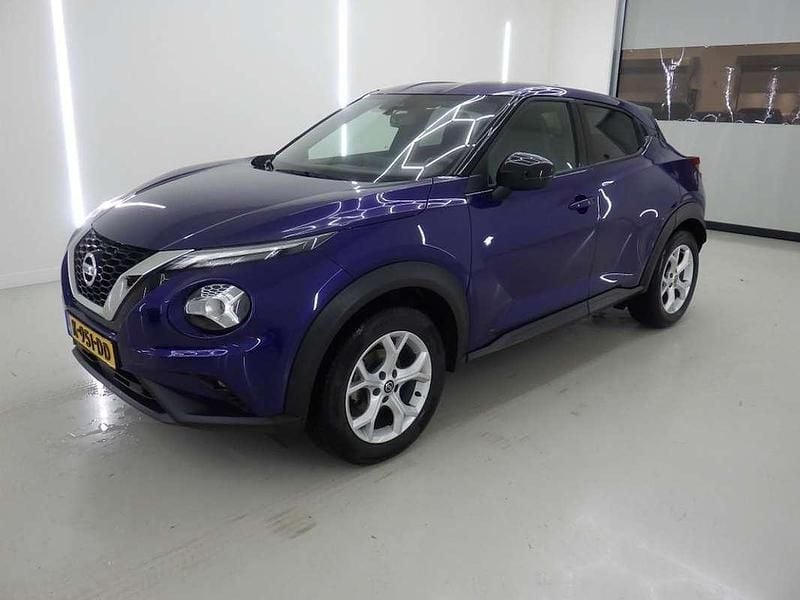 Blauw parelmoer Gebruikt 2020 Nissan Juke N-Connecta SUV | € 18.950 (Goede deal) - Afbeelding 1/4