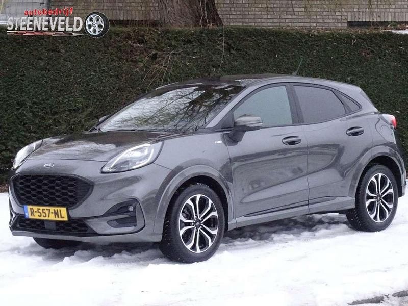 Grijs Occasion 2021 Ford Puma ST-Line SUV | € 21.950 (Eerlijke prijs) - Afbeelding 1/4