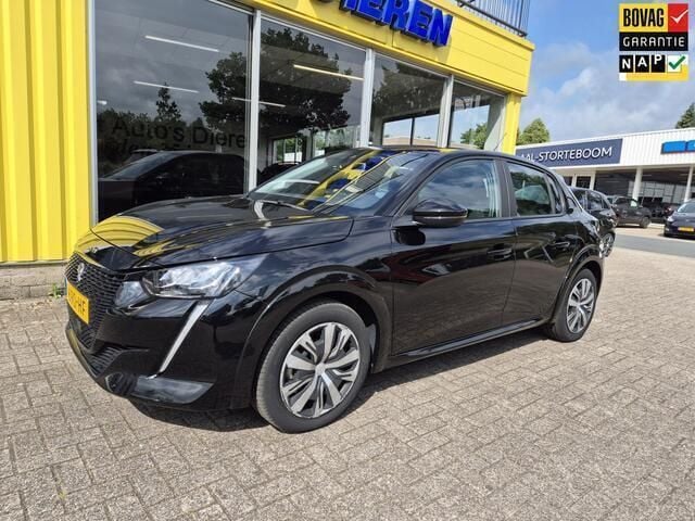 Zwart Gebruikt 2020 Peugeot e-208 Active Hatchback | € 12.999 (Goede deal) - Afbeelding 1/4
