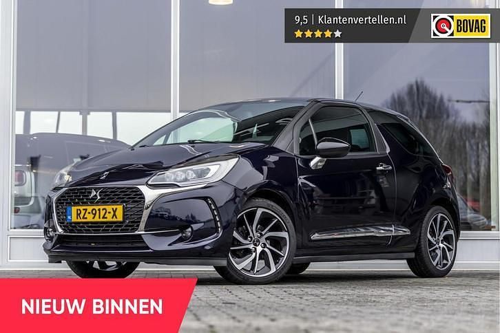 Blauw Occasion 2017 DS Automobiles DS3 Sport Chic Hatchback | € 7.400 (Super prijs) - Afbeelding 1/4