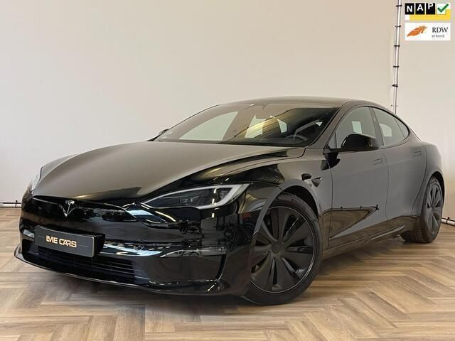 Zwart Gebruikt 2023 Tesla Model S Long Range Sedan | € 74.988 - Afbeelding 1/4