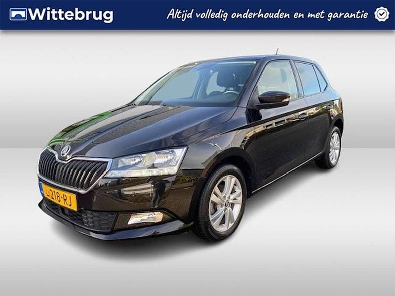 Zwart Gebruikt 2021 Skoda Fabia Hatchback | € 13.750 (Goede deal) - Afbeelding 1/2