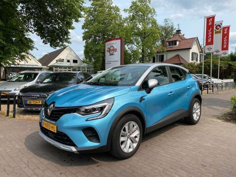 Blauw Gebruikt 2021 Renault Captur Zen SUV | € 17.950 (Eerlijke prijs) - Afbeelding 1/4