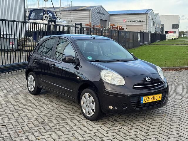 Occasion Nissan Micra Acenta 80 PK (58 kW) 2011 Paars Hatchback
