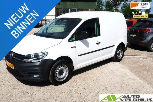 Wit Gebruikt 2019 VW Caddy Comfortline MPV | € 12.950 (Super prijs) - Afbeelding 1/4