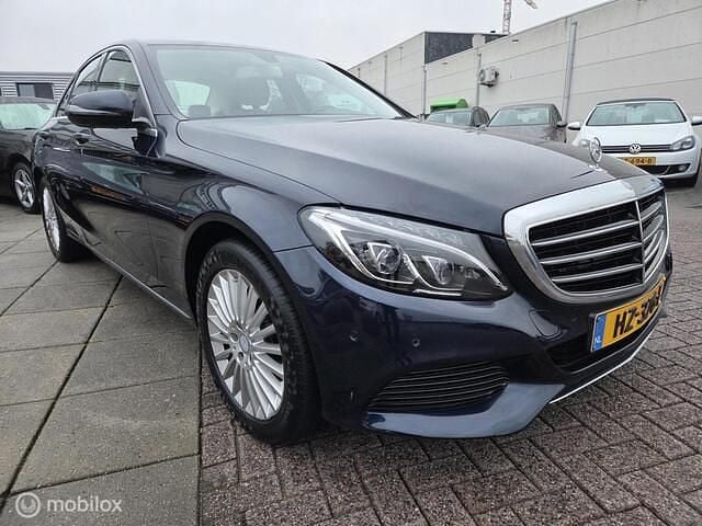 Occasion Mercedes C180 Ambition 156 PK (114 kW) 2016 Blauw Sedan