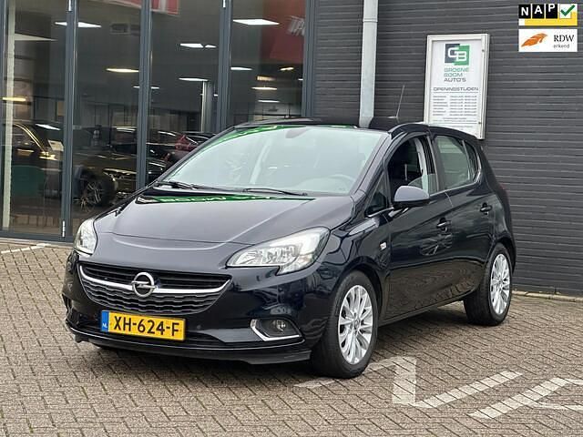 Blauw Occasion 2018 Opel Corsa Edition Hatchback | € 11.995 (Eerlijke prijs) - Afbeelding 1/4