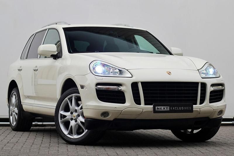 Wit Gebruikt 2009 Porsche Cayenne Turbo SUV | € 19.500 (Super prijs) - Afbeelding 1/4