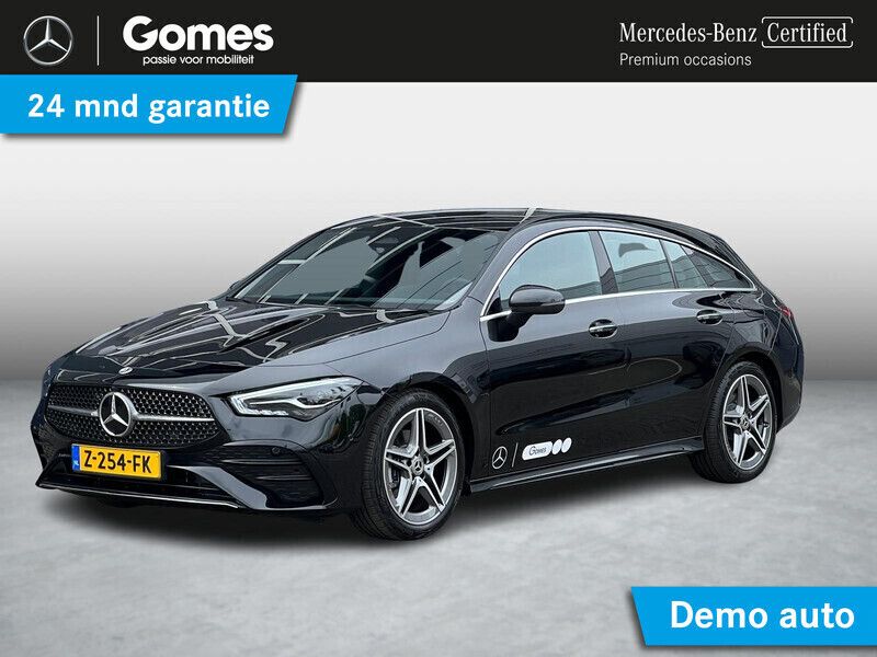 Zwart Gebruikt 2024 Mercedes CLA180 Shooting Brake AMG line Stationwagen | € 39.950 - Afbeelding 1/4