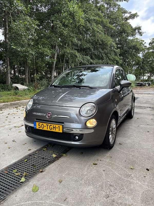Grijs Occasion 2012 Fiat 500 Cabriolet | € 6.595 (Eerlijke prijs) - Afbeelding 1/4