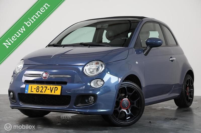 Blauw Occasion 2014 Fiat 500 Lounge Hatchback | € 5.900 (Goede deal) - Afbeelding 1/4