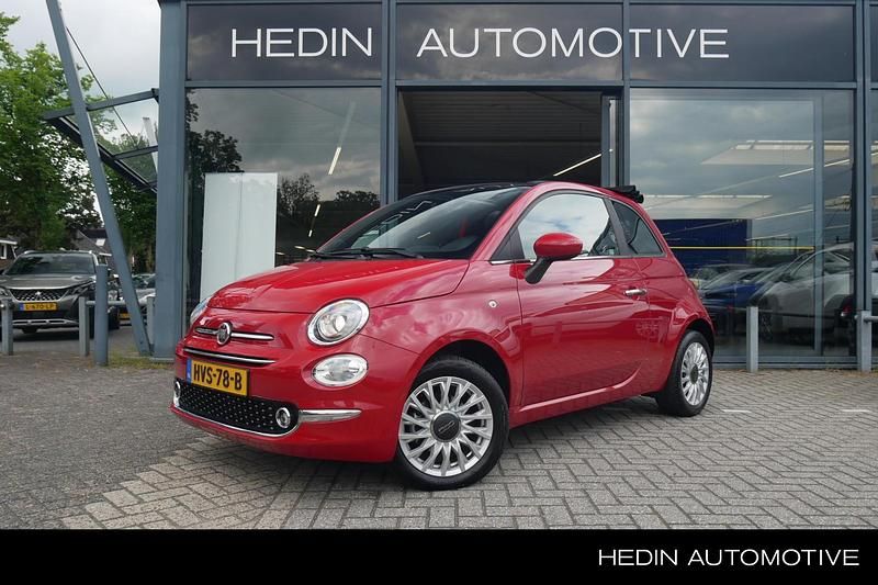 Rood, metallic lak Gebruikt 2024 Fiat 500 Dolcevita Cabriolet | € 19.445 (Duur) - Afbeelding 1/4