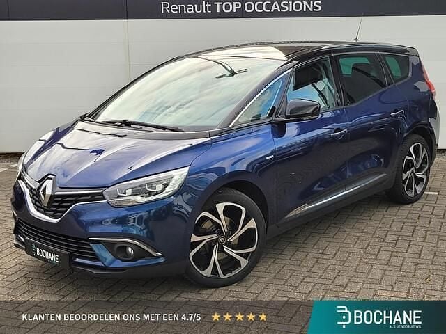 Kosmosblauw met dak in sterzwa Gebruikt 2020 Renault Grand Scénic IV Bose Edition MPV | € 20.225 (Goede deal) - Afbeelding 1/4