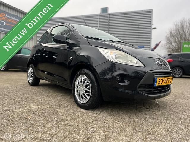 Zwart Occasion 2012 Ford Ka Cool & Sound Edition Hatchback | € 2.990 (Goede deal) - Afbeelding 1/4