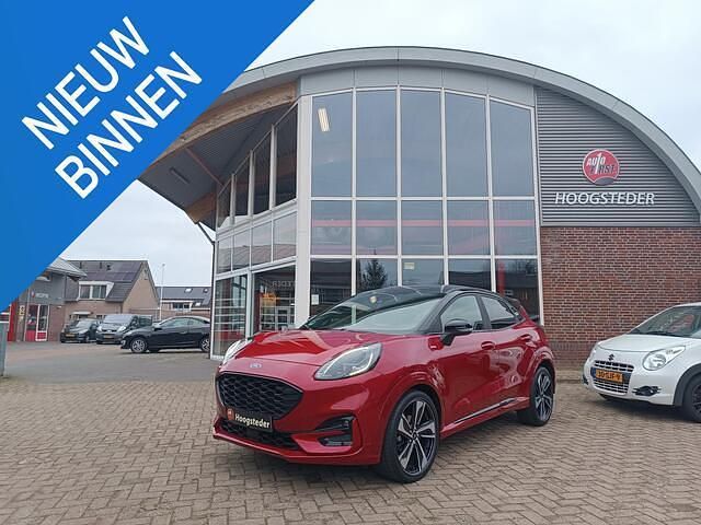 Rood Occasion 2021 Ford Puma ST-Line X SUV | € 20.950 (Eerlijke prijs) - Afbeelding 1/4