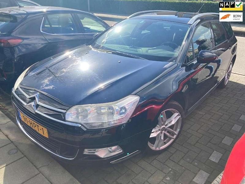 Zwart Gebruikt 2009 Citroën C5 Comfort Stationwagen | € 800 (Duur) - Afbeelding 1/4