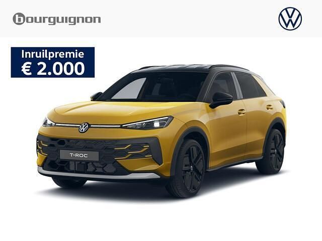 Geel Nieuw 2025 VW T-Roc Edition SUV | € 48.516 - Afbeelding 1/4