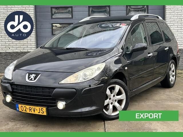 Zwart Gebruikt 2005 Peugeot 307 Stationwagen | € 634 (Goede deal) - Afbeelding 1/4