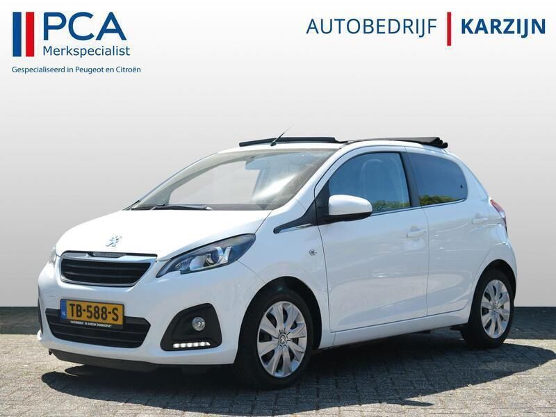 Wit Gebruikt 2018 Peugeot 108 Active Hatchback | € 9.650 (Iets duurder) - Afbeelding 1/4
