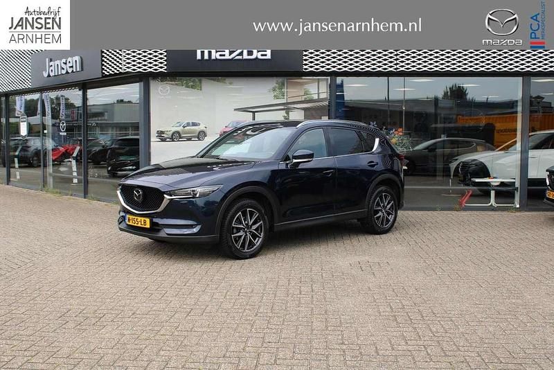 Blauw Gebruikt 2019 Mazda CX-5 Signature SUV | € 28.900 (Eerlijke prijs) - Afbeelding 1/4