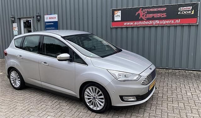 Grijs Gebruikt 2017 Ford C-MAX Titanium MPV | € 8.750 (Eerlijke prijs) - Afbeelding 1/4