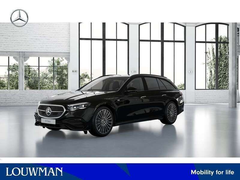 Zwart Nieuw 2025 Mercedes E300 Sport Edition Stationwagen | € 89.627 (Duur) - Afbeelding 1/4