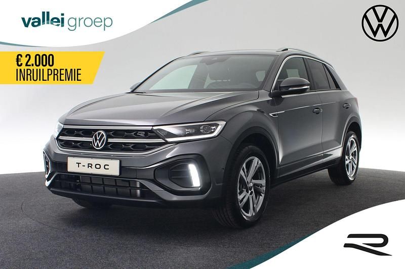Grijs Nieuw 2025 VW T-Roc R-line Edition SUV | € 43.493 (Iets duurder) - Afbeelding 1/4