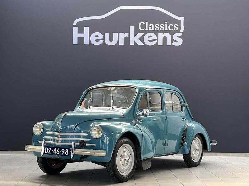 Blauw Occasion 1961 Renault 4CV Sedan | € 10.945 - Afbeelding 1/4