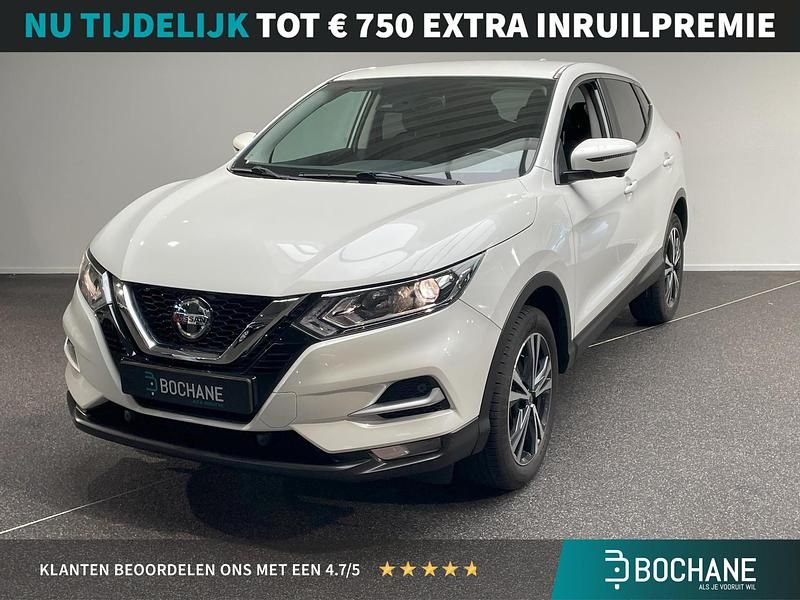 Wit Gebruikt 2020 Nissan Qashqai N-Connecta SUV | € 19.695 (Goede deal) - Afbeelding 1/4