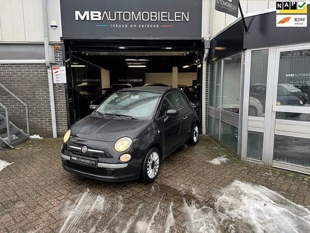 Zwart Occasion 2011 Fiat 500C Lounge Cabriolet | € 4.999 (Eerlijke prijs) - Afbeelding 1/4