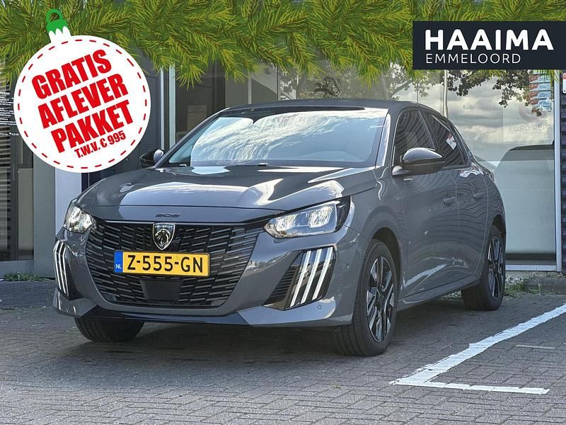 Grijs Gebruikt 2024 Peugeot e-208 Allure Hatchback | € 25.945 - Afbeelding 1/4