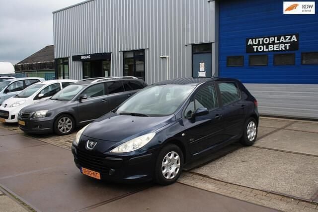 Blauw Gebruikt 2007 Peugeot 307 Hatchback | € 1.650 (Eerlijke prijs) - Afbeelding 1/4