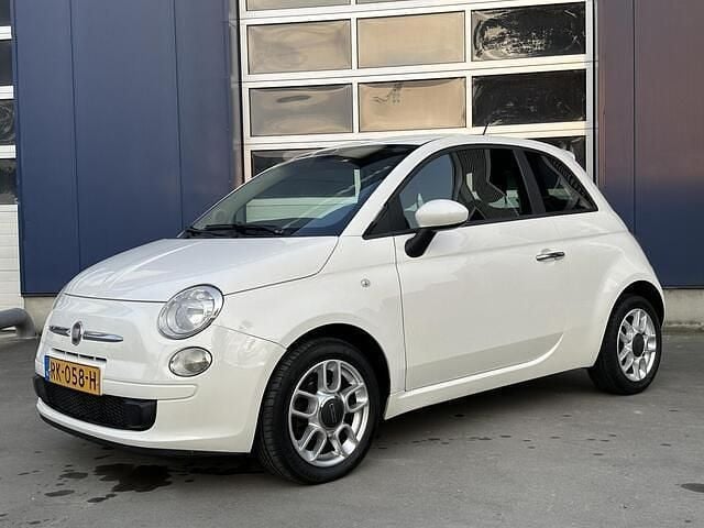 Wit Gebruikt 2011 Fiat 500 Sport Hatchback | € 5.249 (Eerlijke prijs) - Afbeelding 1/4