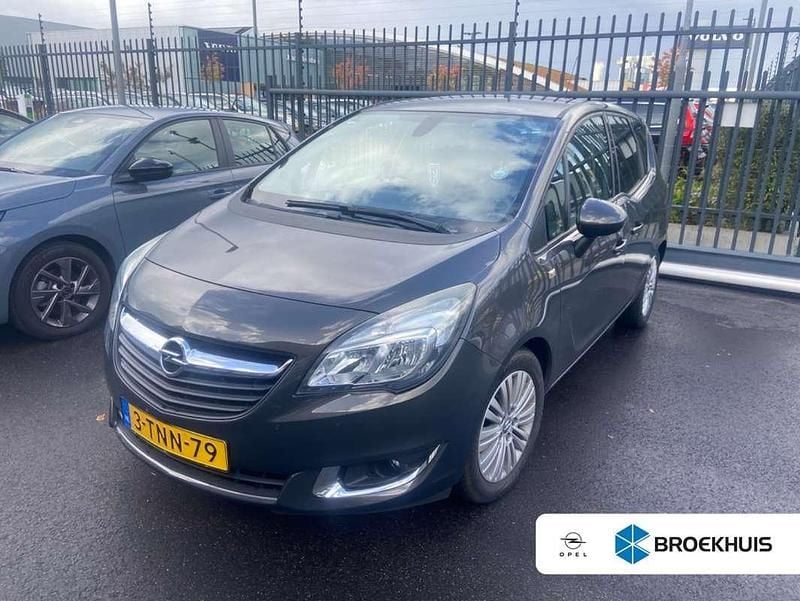 Grijs Gebruikt 2014 Opel Meriva Cosmo MPV | € 9.900 (Goede deal) - Afbeelding 1/4