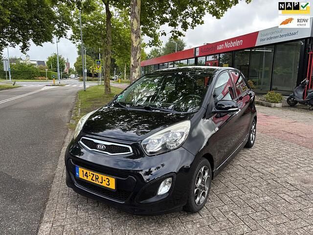 Zwart Gebruikt 2013 Kia Picanto Hatchback | € 7.450 (Duur) - Afbeelding 1/4