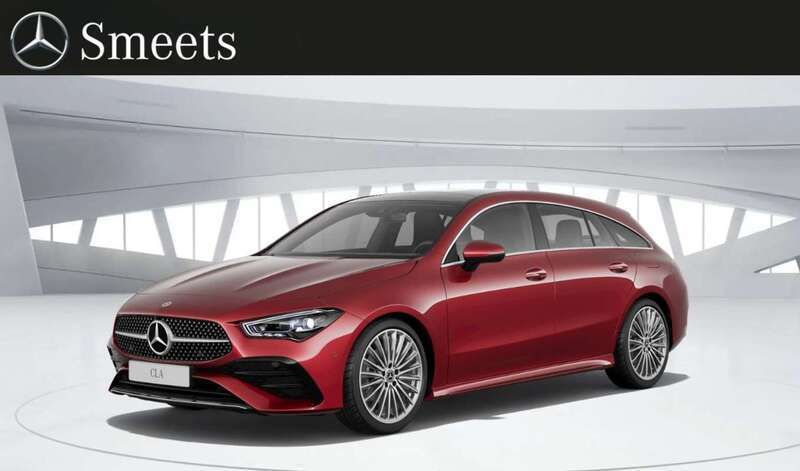 Rood Nieuw 2024 Mercedes CLA180 Shooting Brake AMG line Stationwagen | € 57.080 - Afbeelding 1/3