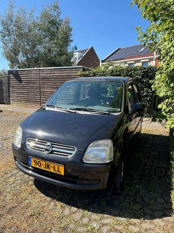 Zwart Gebruikt 2002 Opel Agila Edition MPV | € 1.200 (Eerlijke prijs) - Afbeelding 1/4
