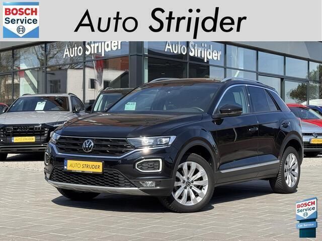 Zwart Gebruikt 2021 VW T-Roc Sportline SUV | € 27.445 (Eerlijke prijs) - Afbeelding 1/4