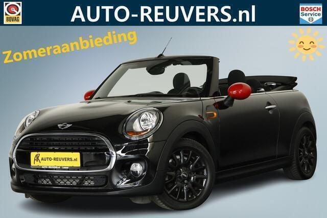 Zwart Gebruikt 2017 Mini Cooper Cabriolet Cabriolet | € 17.900 (Eerlijke prijs) - Afbeelding 1/4