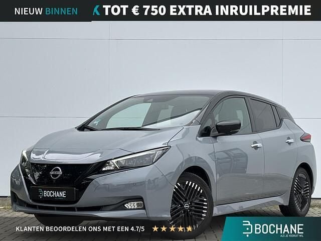 Grijs Gebruikt 2022 Nissan Leaf Tekna Hatchback | € 17.945 (Eerlijke prijs) - Afbeelding 1/4
