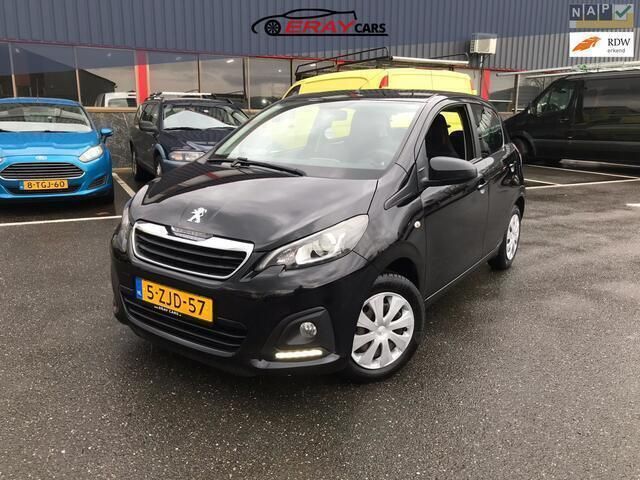 Zwart Gebruikt 2015 Peugeot 108 Active Hatchback | € 4.999 (Eerlijke prijs) - Afbeelding 1/4