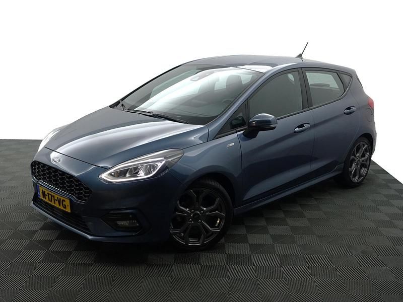 Occasion Ford Fiesta ST-Line X 124 PK (91 kW) 2022 Blauw metallic Hatchback